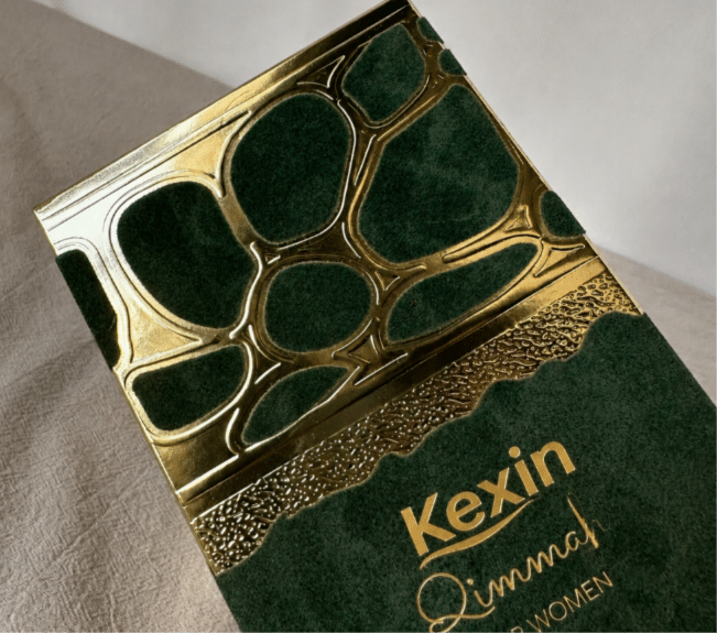 Flocking for luxury brand