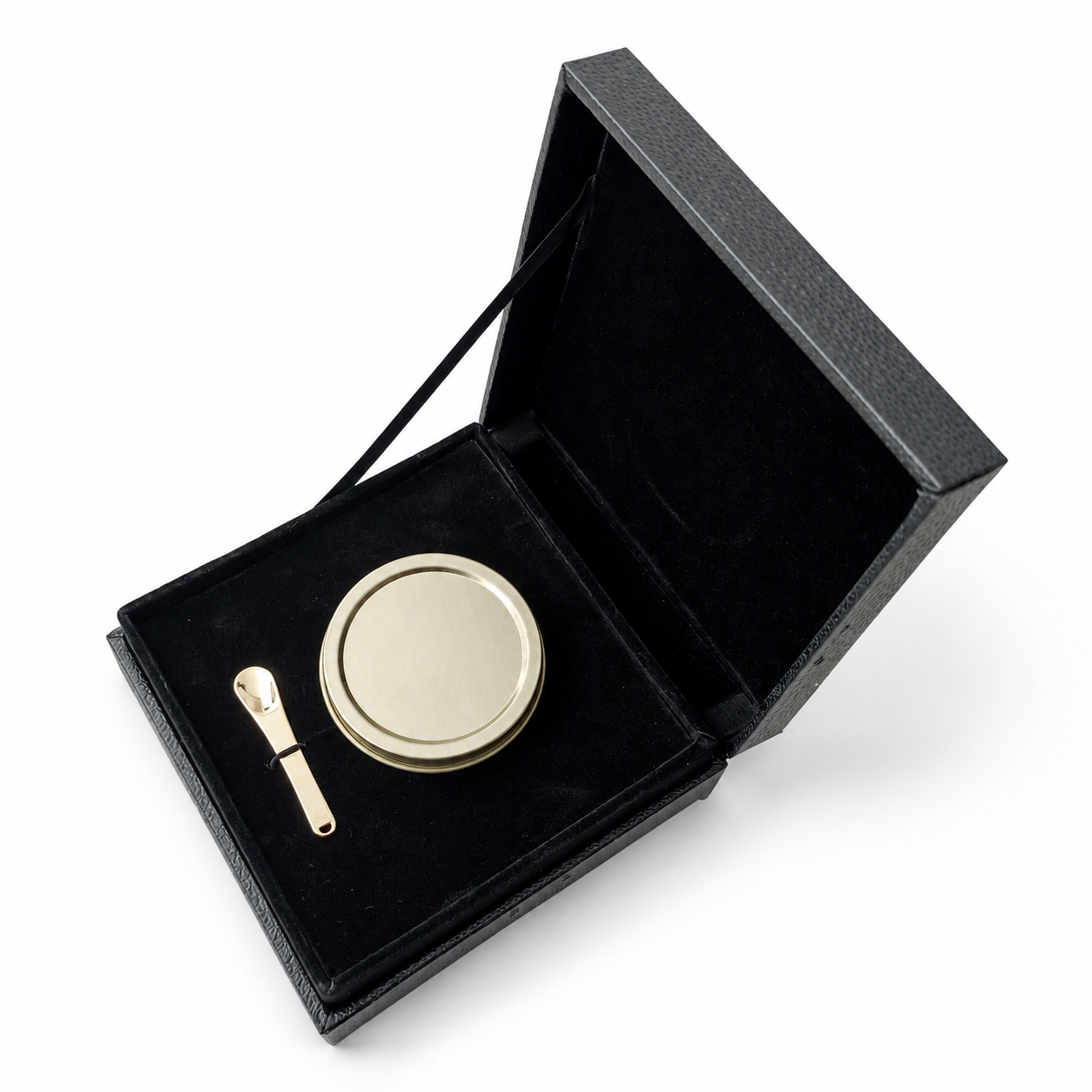 Custom luxury caviar gift boxes with velvet insert and ice pack compartment
