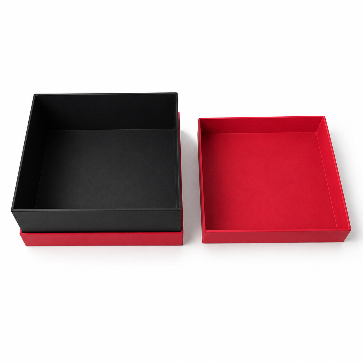 Luxury gift packaging box with premium paper wrapping