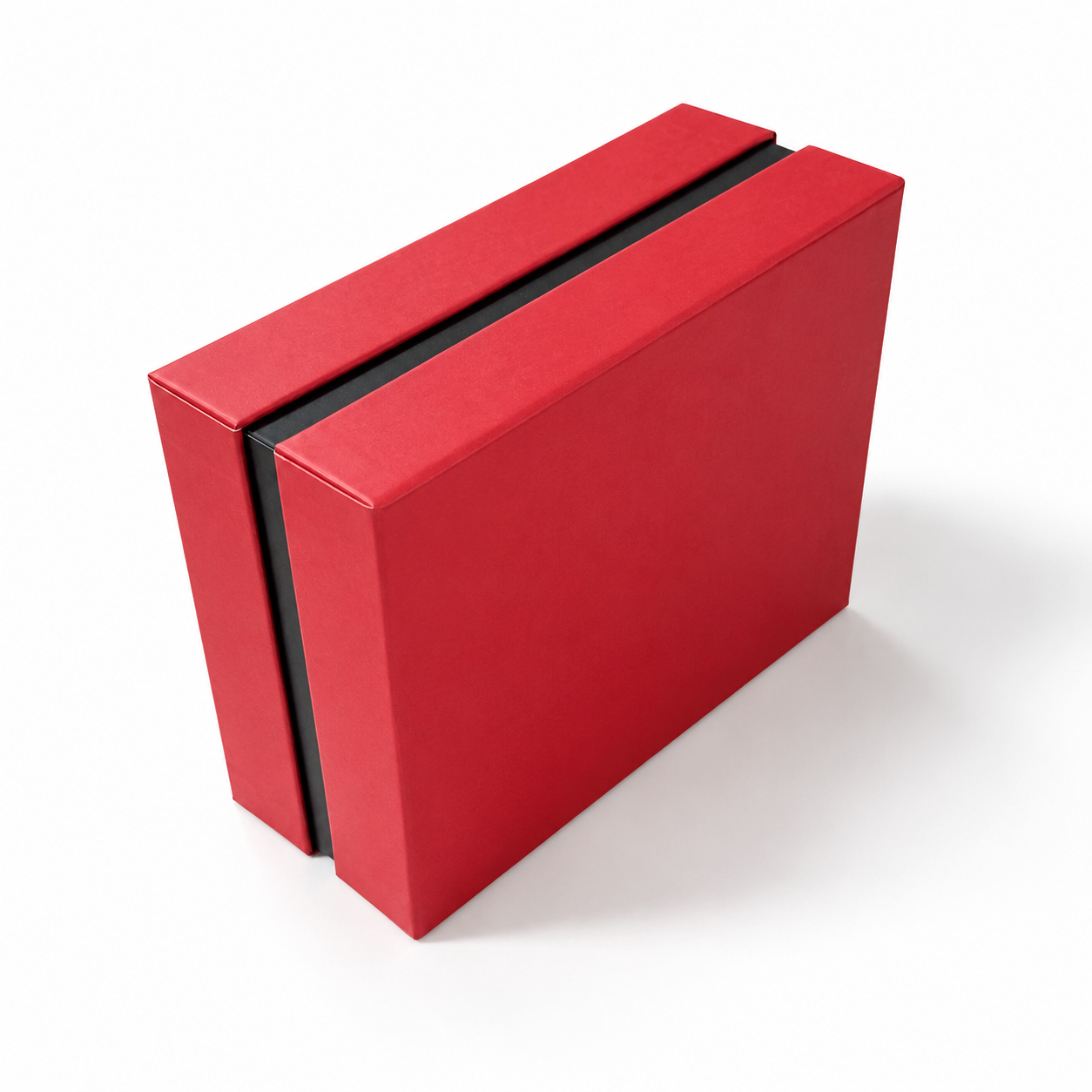 Custom two-piece gift box for luxury brand presentation
