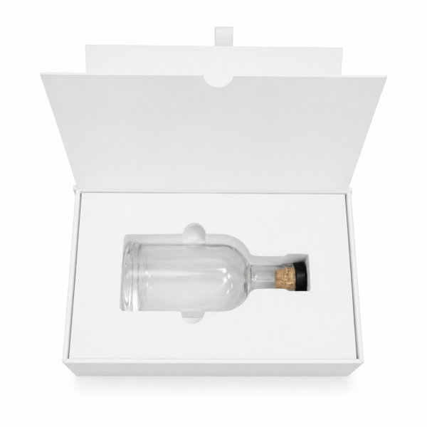 Custom luxury magnetic perfume gift box with EVA insert