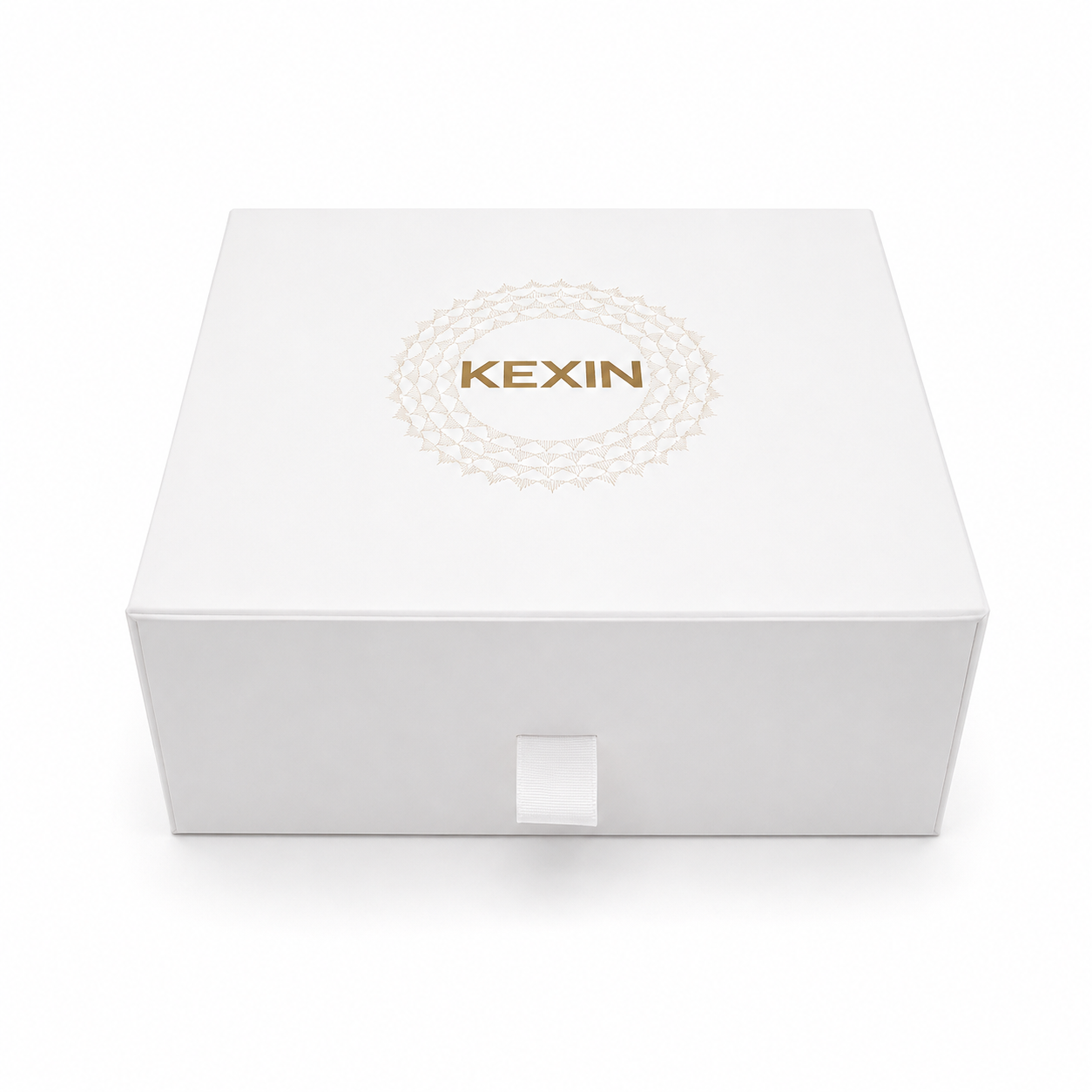 White drawer gift box with logo