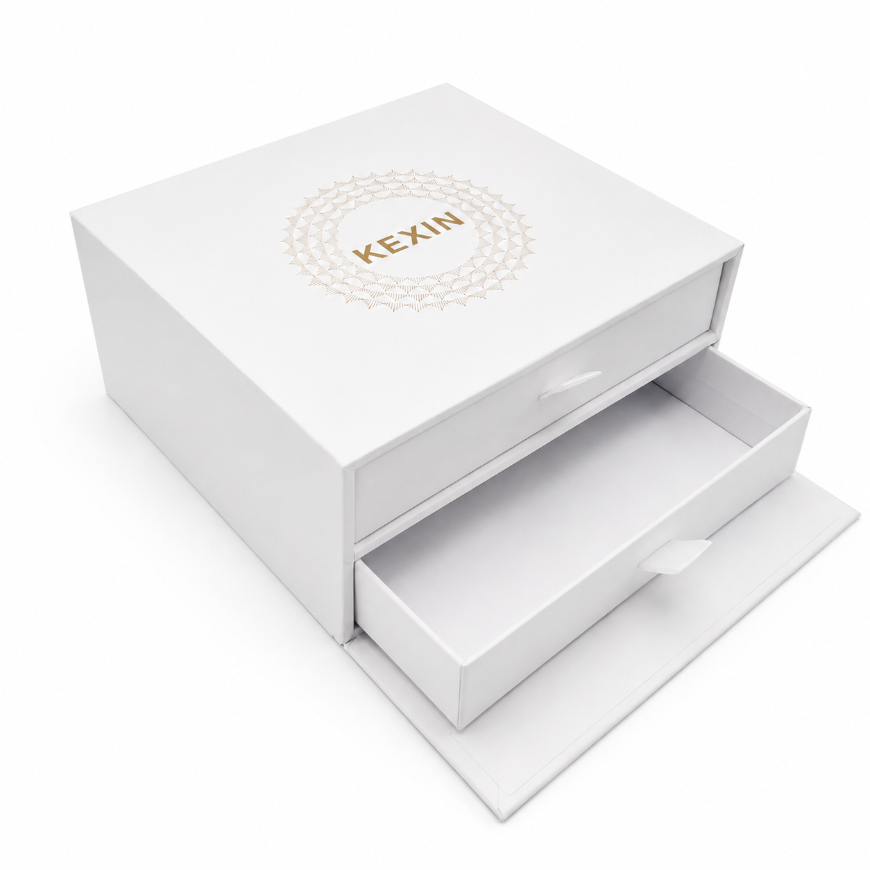 Custom premium drawer packaging