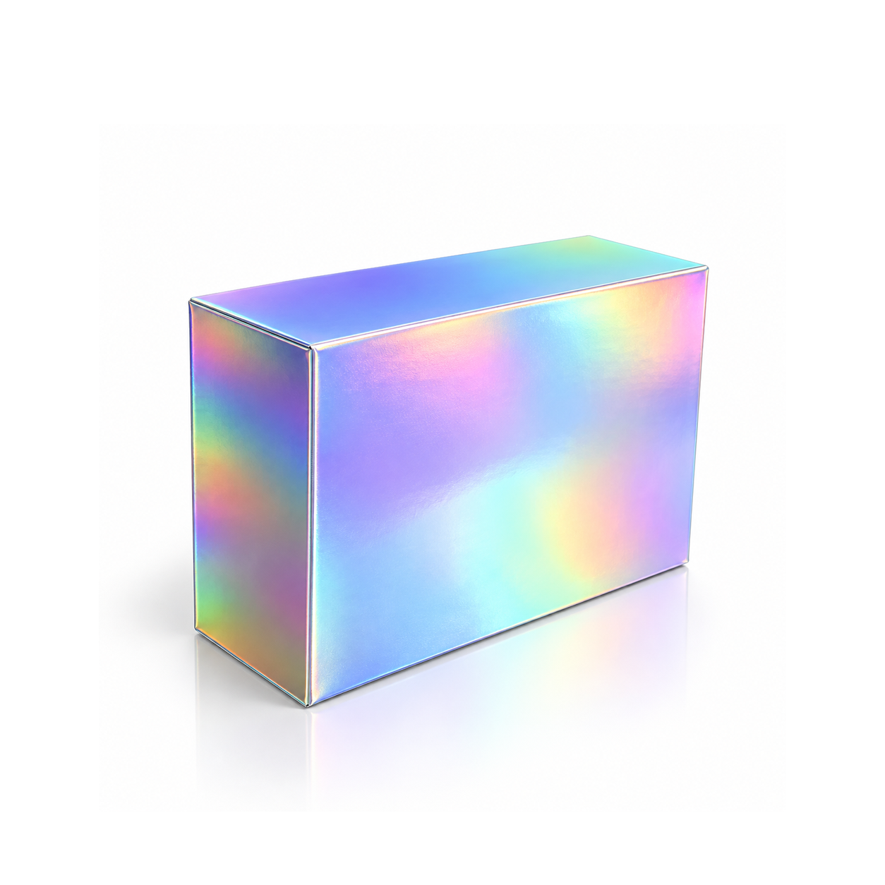 Luxury holographic packaging box for cosmetics