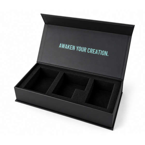 Custom Magnetic Electronics Packaging Boxes with Foam Insert