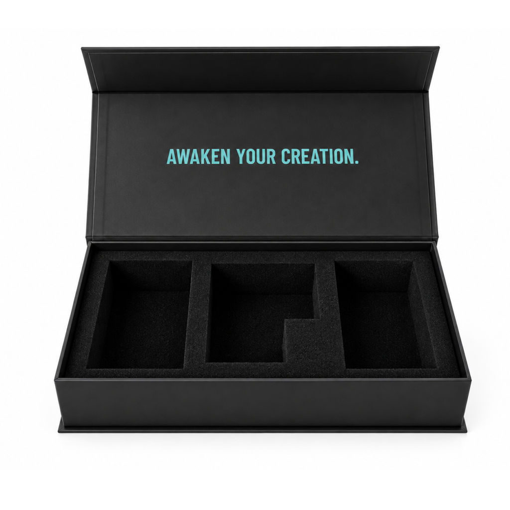 Custom foam insert electronics packaging