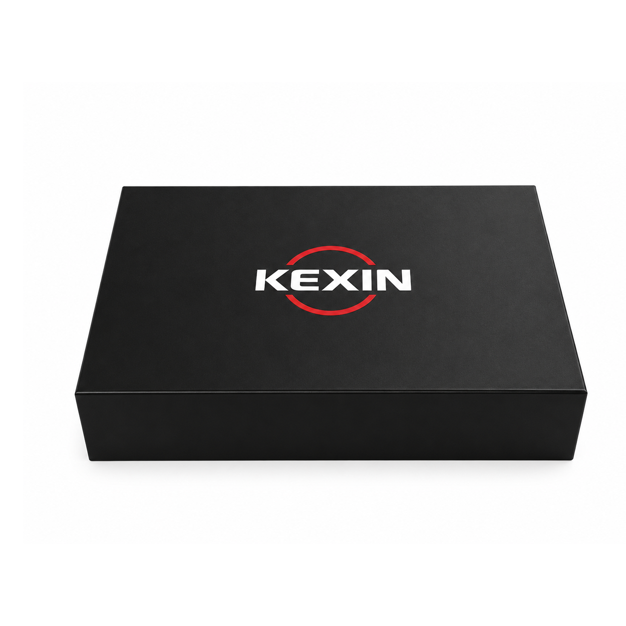 Rigid electronics presentation box for accessories