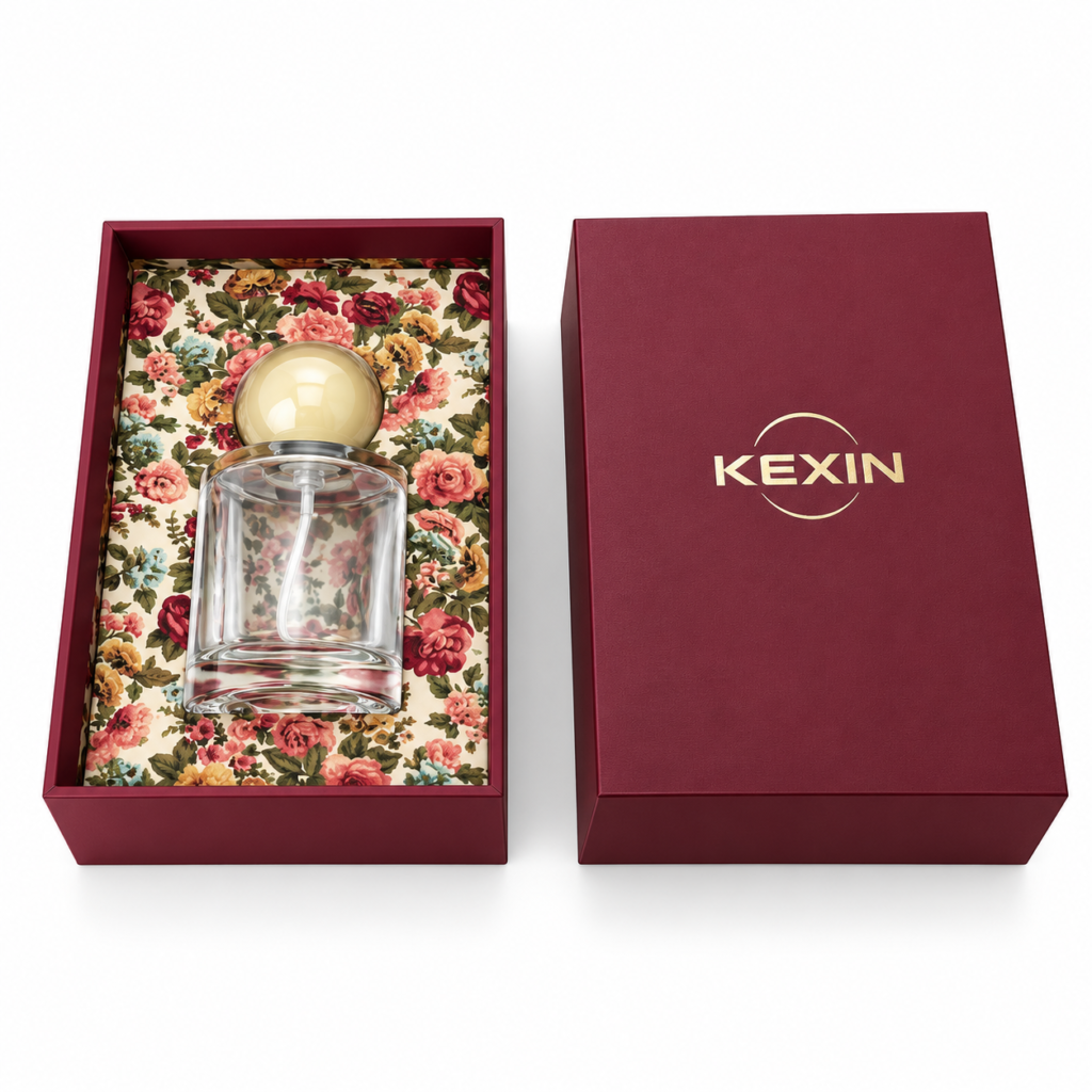Custom red perfume packaging box