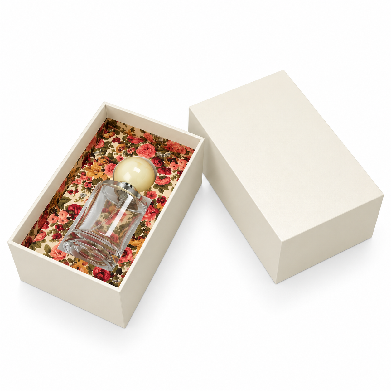 Custom luxury perfume gift box with EVA insert