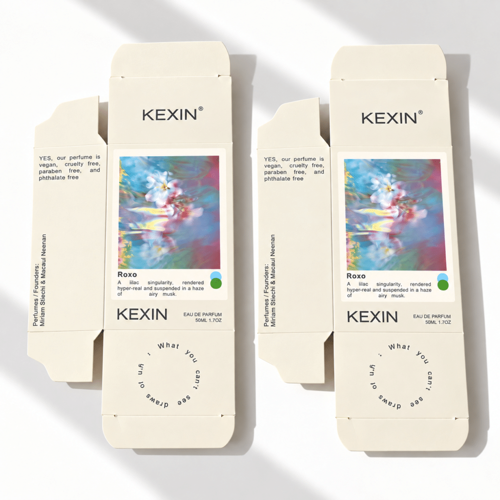 Custom fragrance bottle packaging box