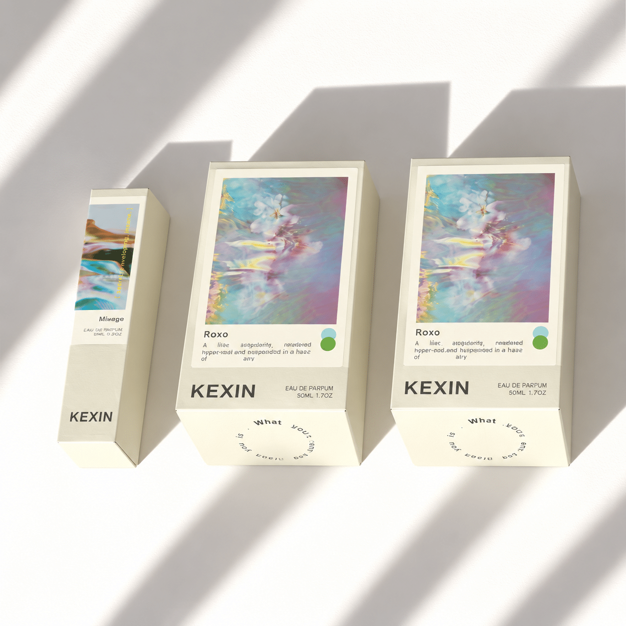Tuck end perfume packaging box