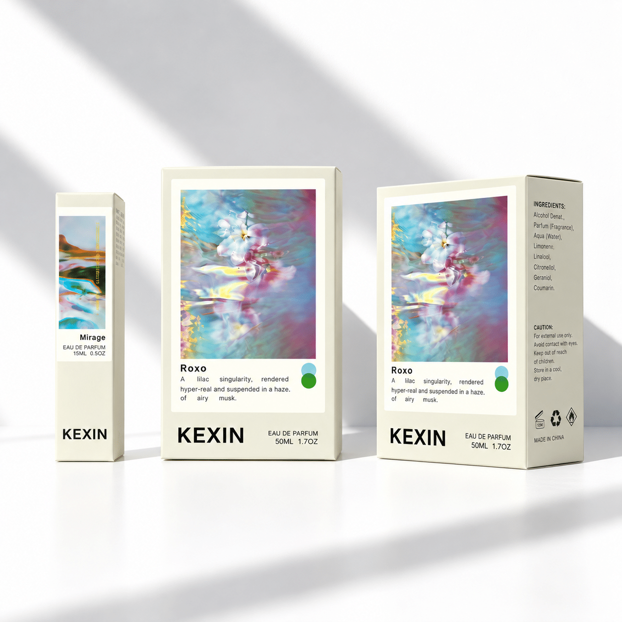 Custom perfume folding carton boxes