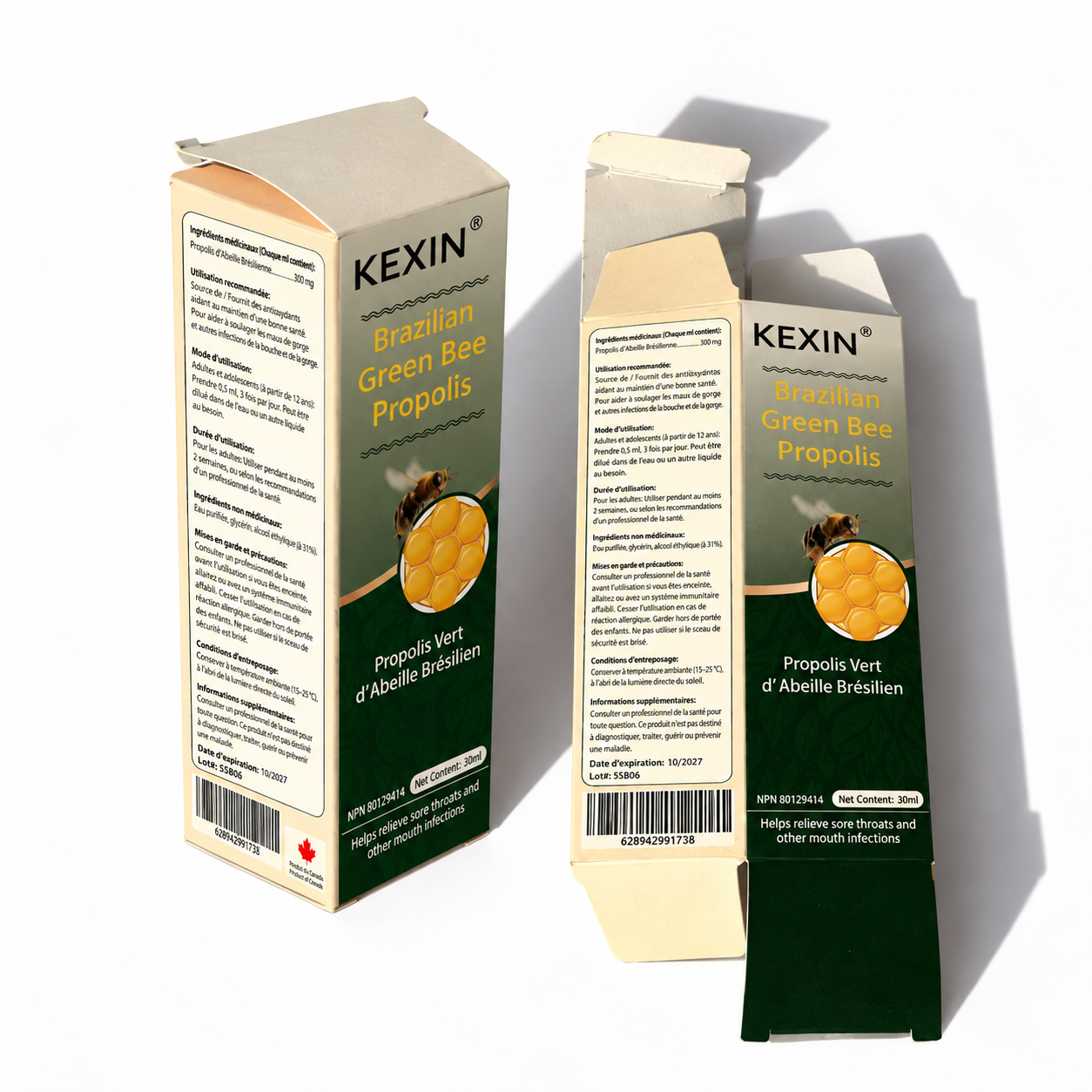 Custom herbal product packaging box