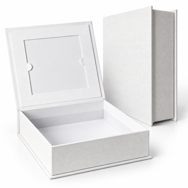 Custom Textured Magnetic Gift Boxes with Card Holder